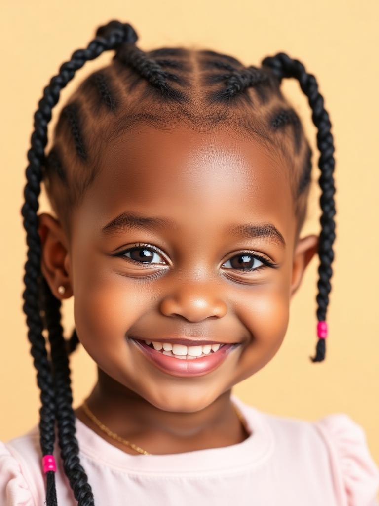 Kids Braids braiding style